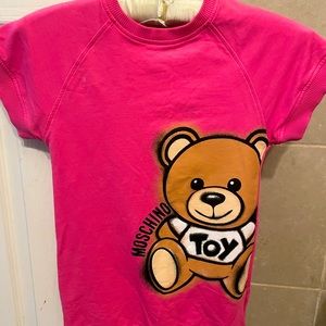Little girl Moschino dress size 5